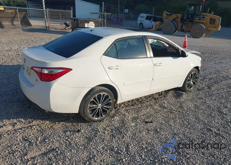 2014 Toyota Corolla S Premium z USA, uszkodzony, nr VIN 2T1BURHE7EC089872